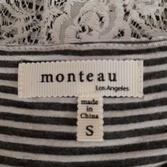 Monteau Los Angeles size SM lace dress - Picture 6 of 7